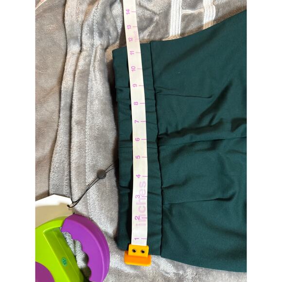 2/$30‎ NEW Universal Standard 00-0 Women Green Straight Leg Elastic Pants Pocket - Picture 9 of 11